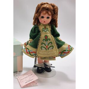 Madame Alexander Sweet Irish Wendy Doll #36495 with Original Box & Tags – 8”